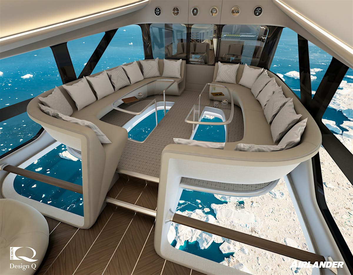Inside The World S New Luxury Airline With Glass Floors And