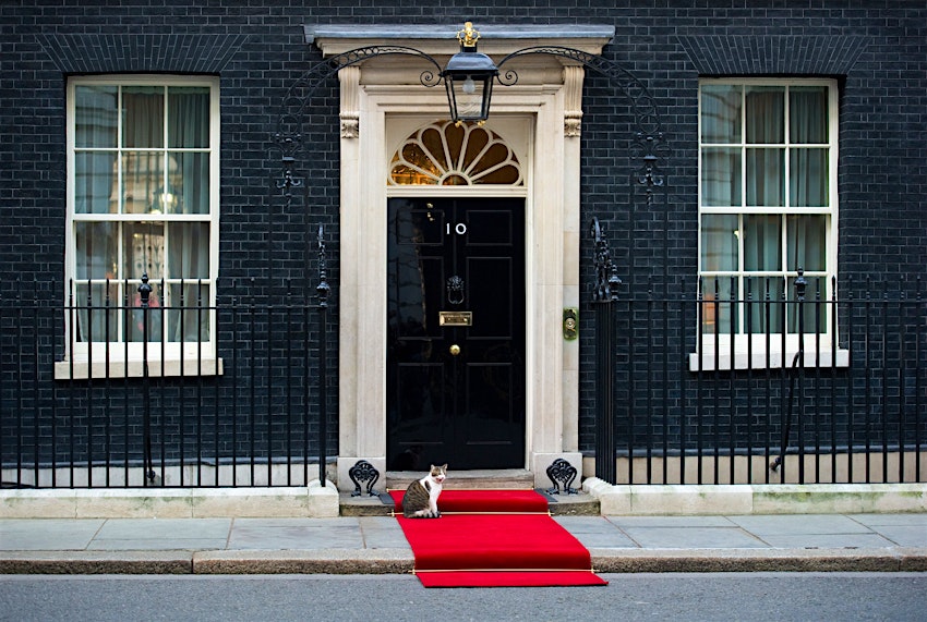 visit 10 downing street military