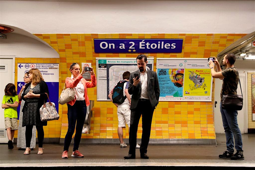 Travel News - TOPSHOT-FRANCE-WC-2018-PARIS-METRO-RATP Travel News - TOPSHOT-FRANCE-WC-2018-PARIS-METRO-RATP