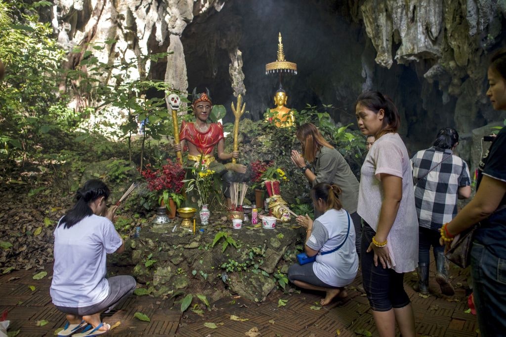 Travel News - THAILAND-ACCIDENT-WEATHER-CHILDREN-CAVE