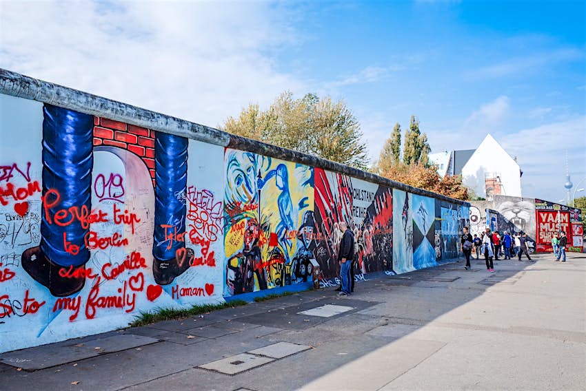 A Hidden Section Of The Berlin Wall Has Just Been Discovered By People Taking A Stroll Lonely Planet