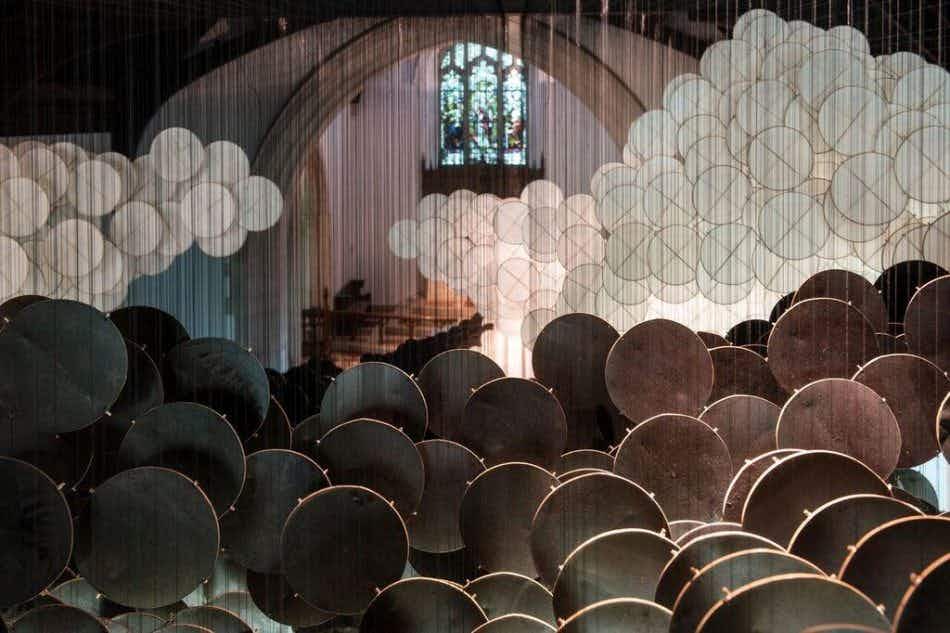 New York chapel transformed into a cloud installation