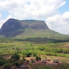 Mount Lico taken from a distance.