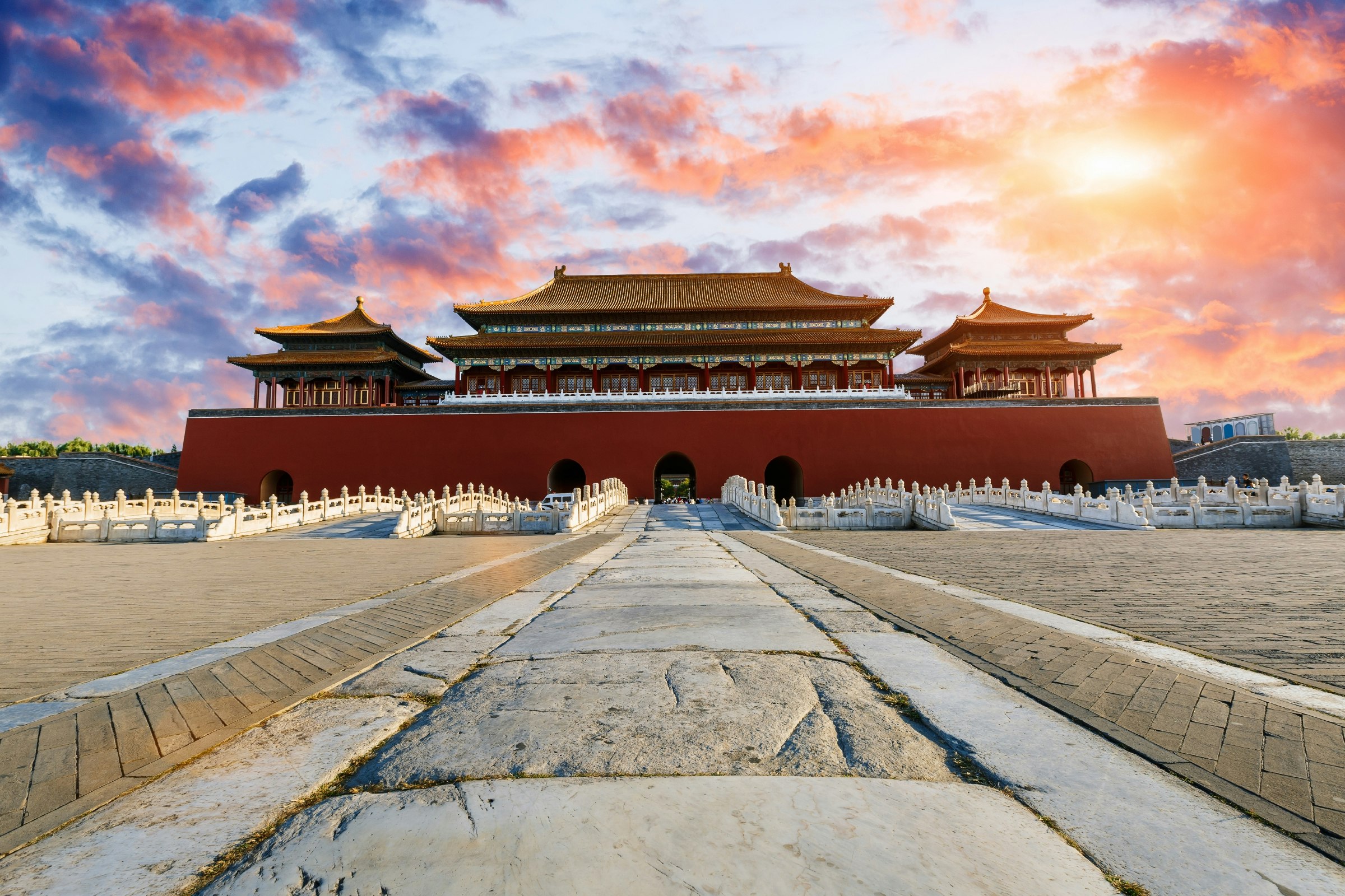 Travel News - ancient royal palaces of the Forbidden City in Beijing, China