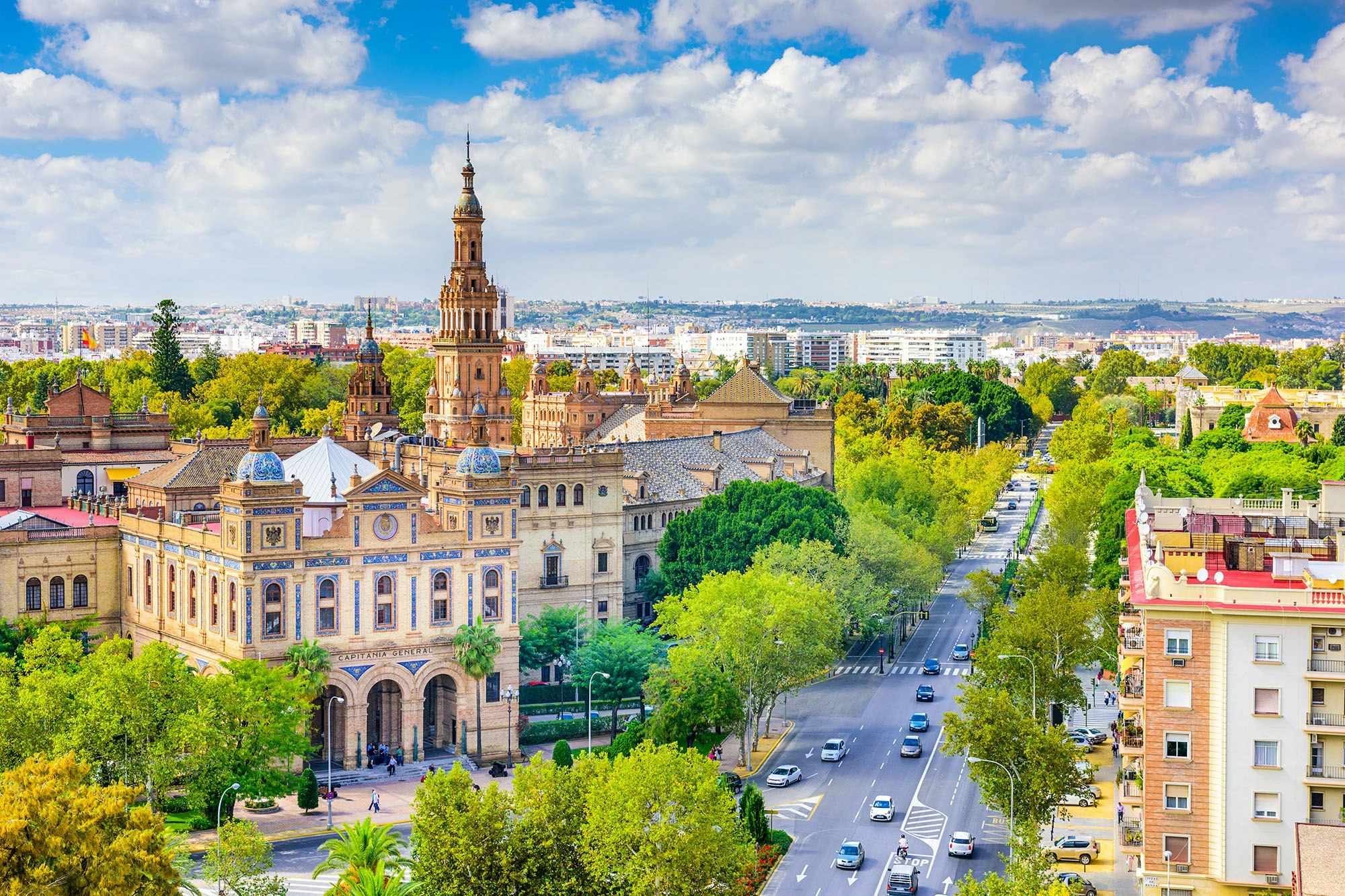 Travel News - Seville skyline