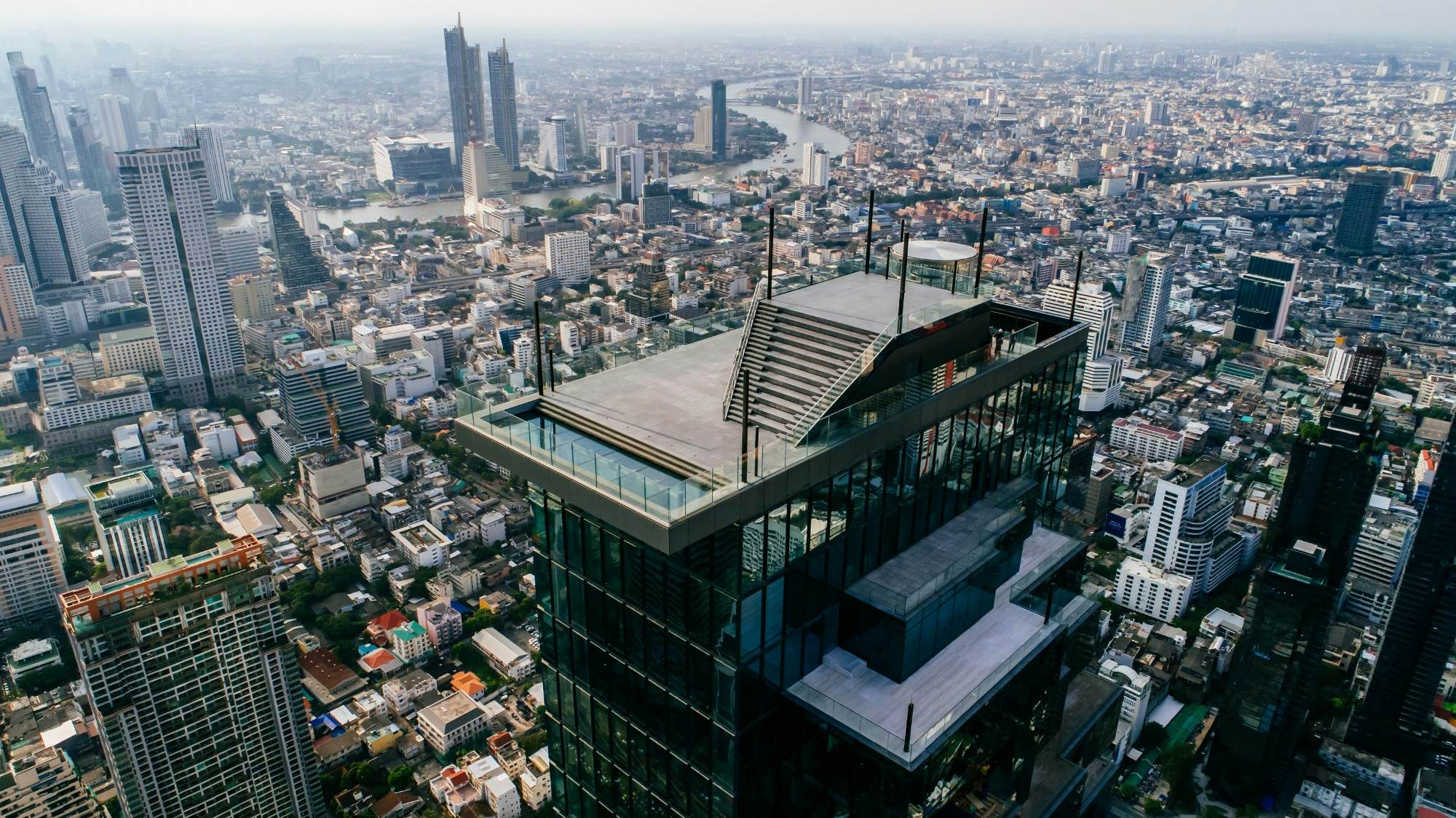 The Tallest Observation Deck Mahanakhon SkyWalk Opens In Bangkok