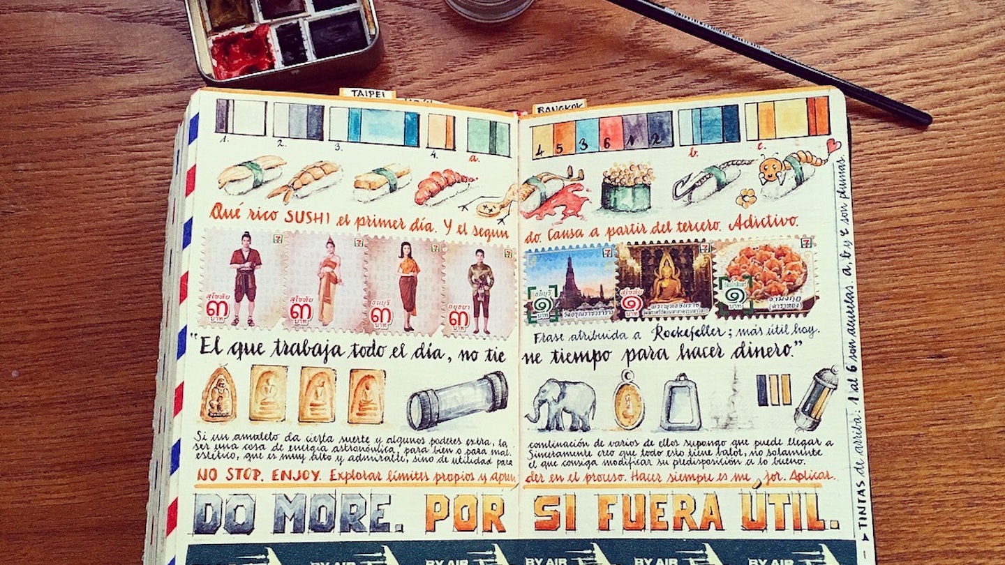 This artist's travel journals will take your breath away - Lonely Planet