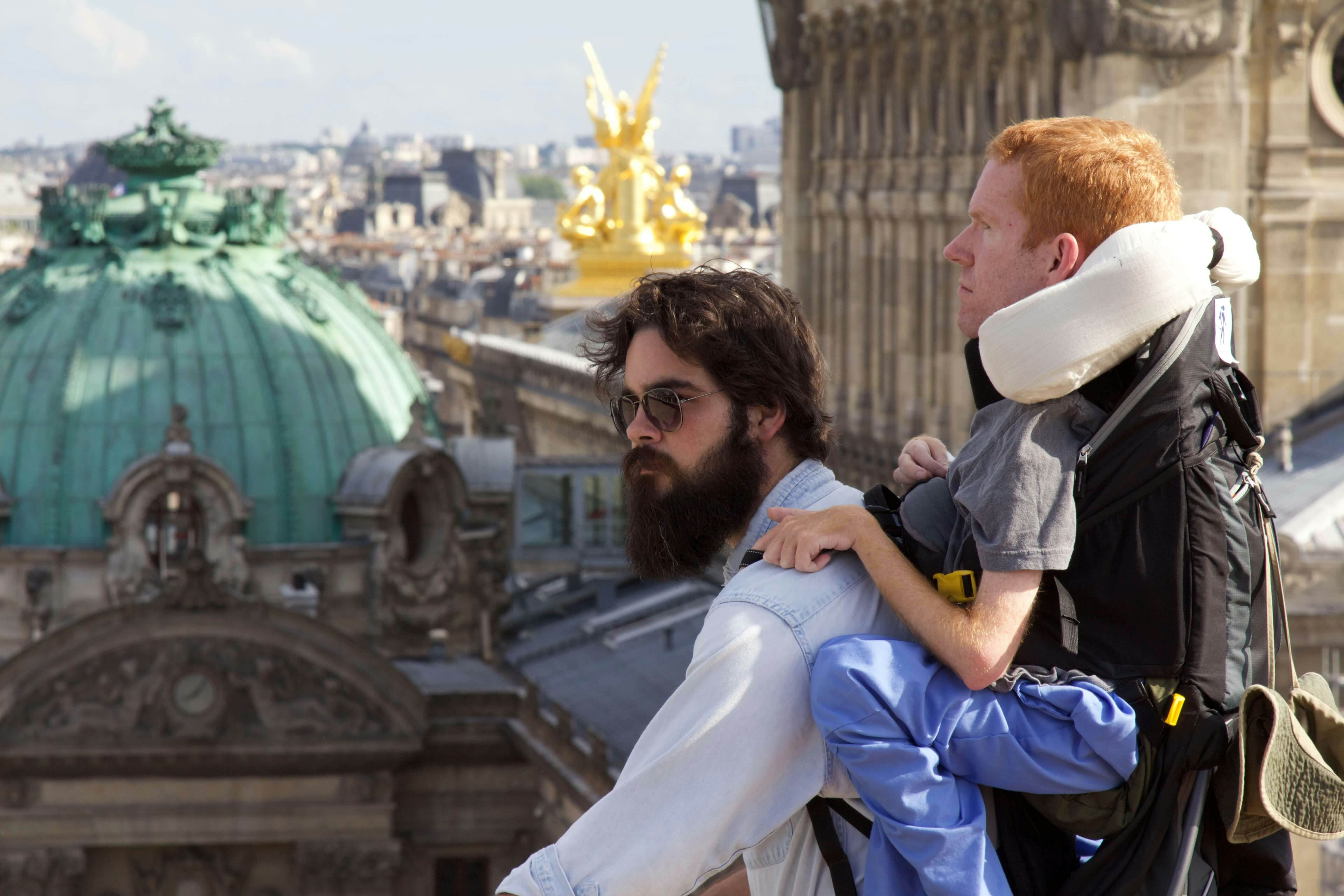 human backpack
