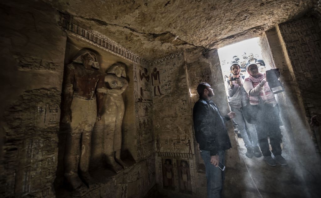 Travel News - tomb in saqaara