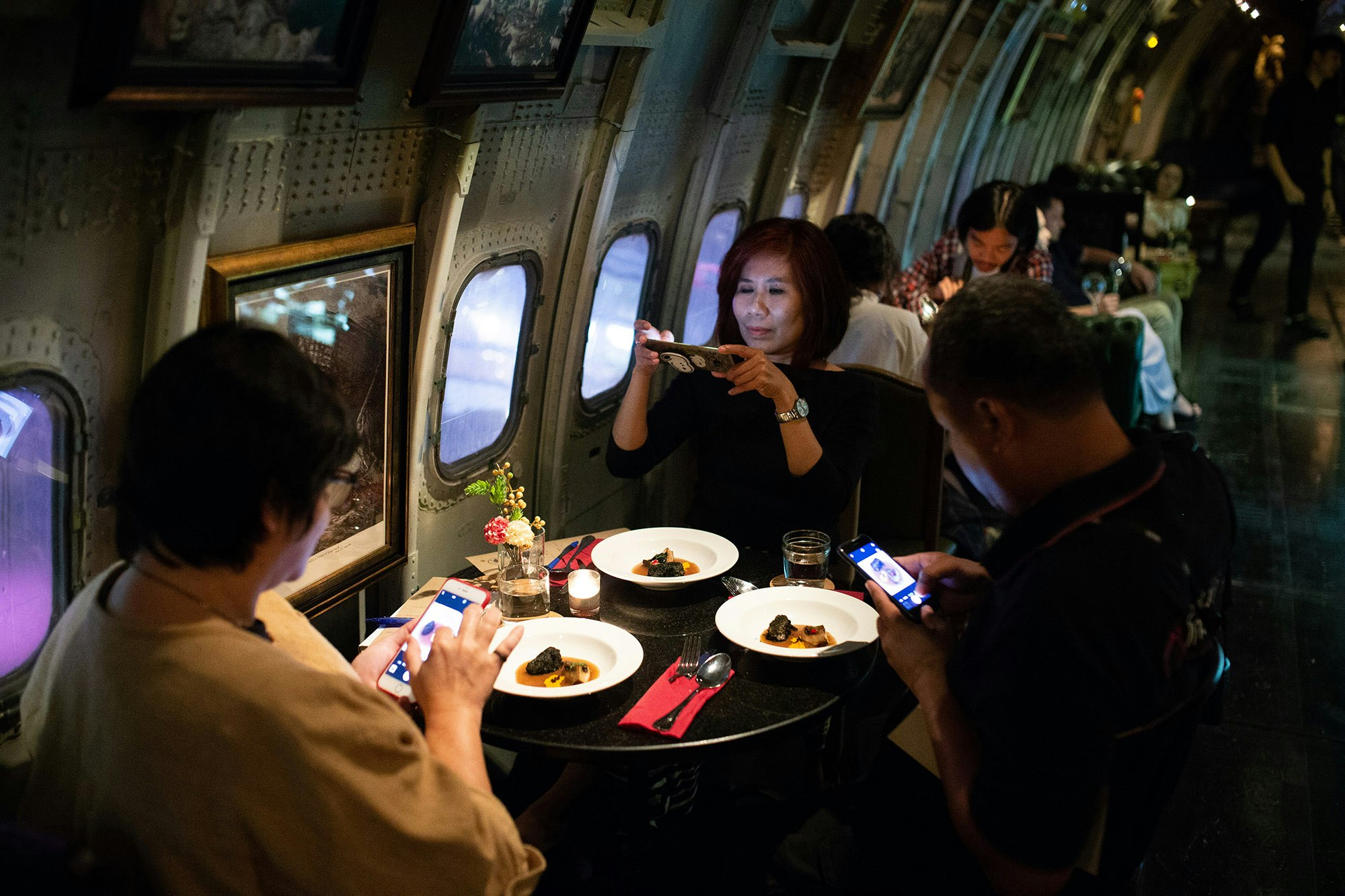 Travel News - Converted airplane restaurant Bangkok