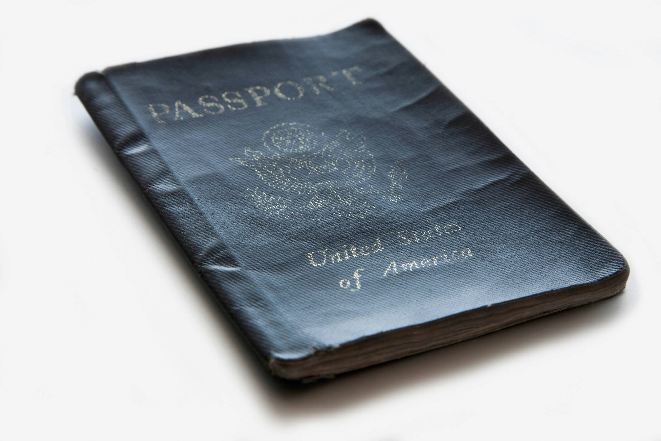 Travel News - damaged passport