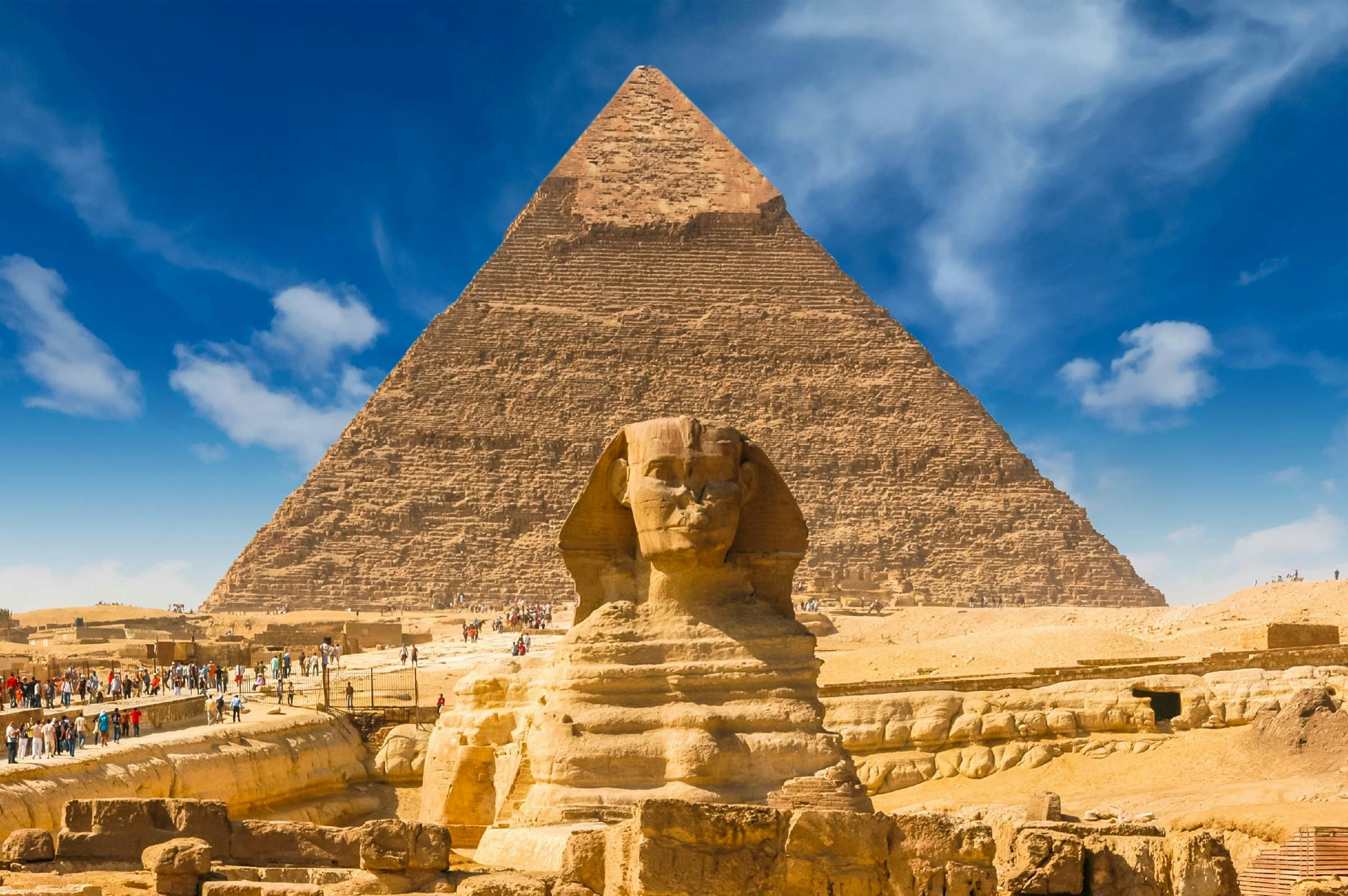 New international airport opens near Egypt's Pyramids of Giza