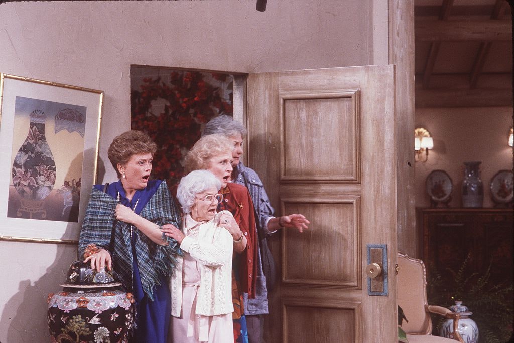 Travel News - Golden Girls; (l?r) Roe McClanahan, Estelle Getty, Betty White, and Beatrice Arthur.
