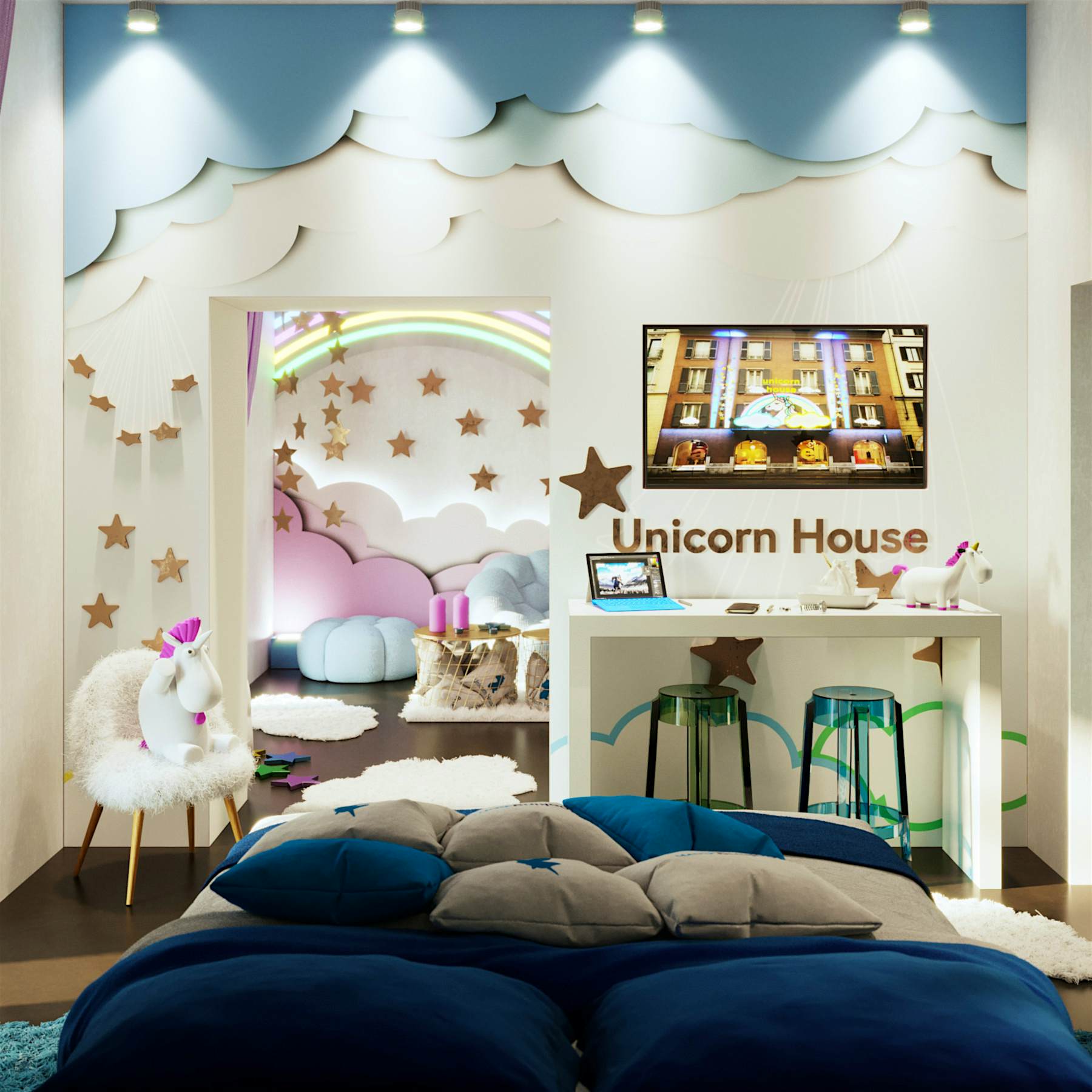 You Can Now Sleep In A Unicorn Wonderland In The Middle Of
