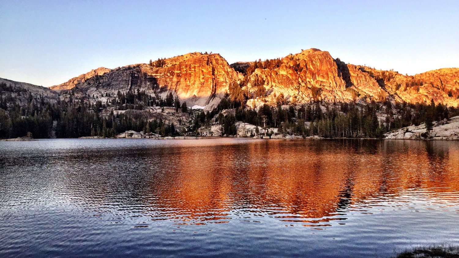 A view of Yosemite.