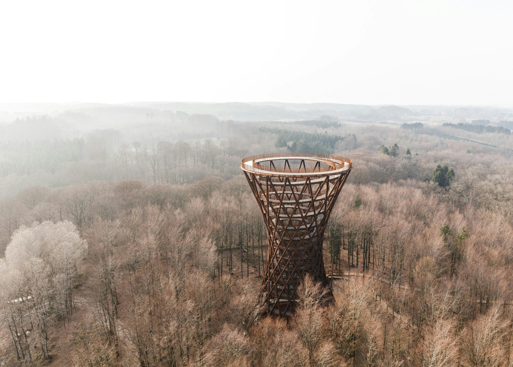 Travel News - forest tower denmark