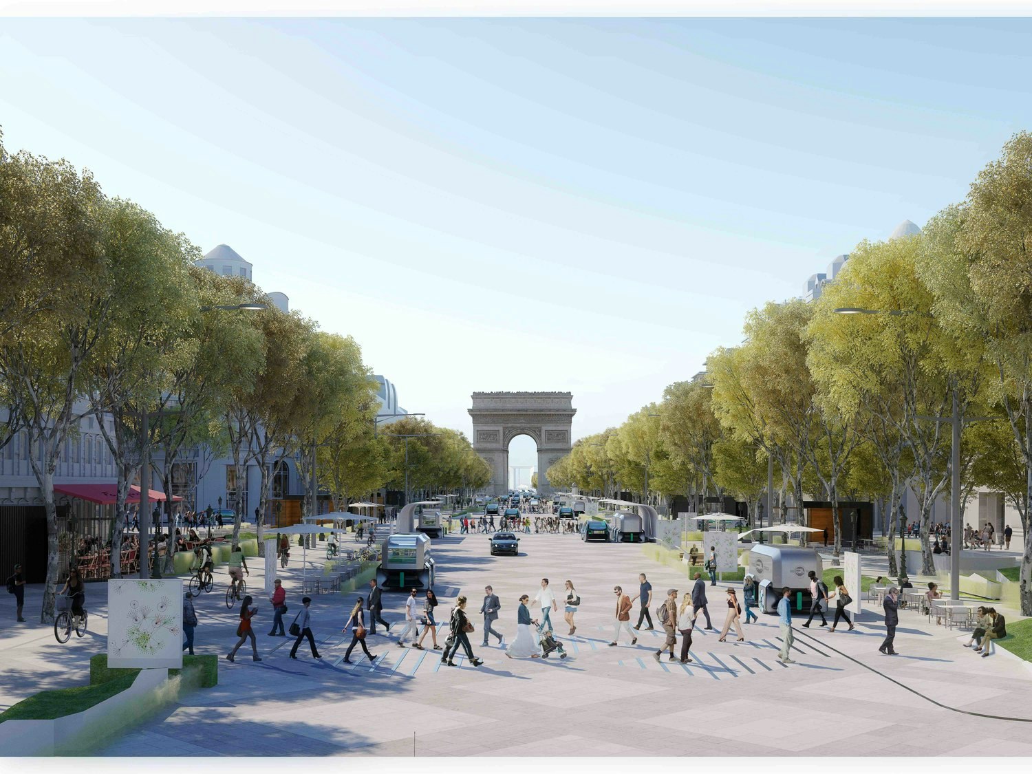 Tourists Boost Champs-Élysées, Brands Look for Space Before Olympics