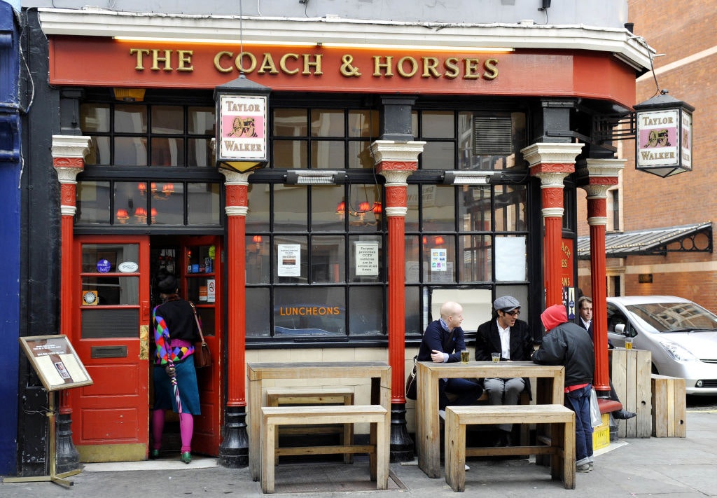 Travel News - Buildings and Landmarks - The Coach and Horses Pub - Soho, London