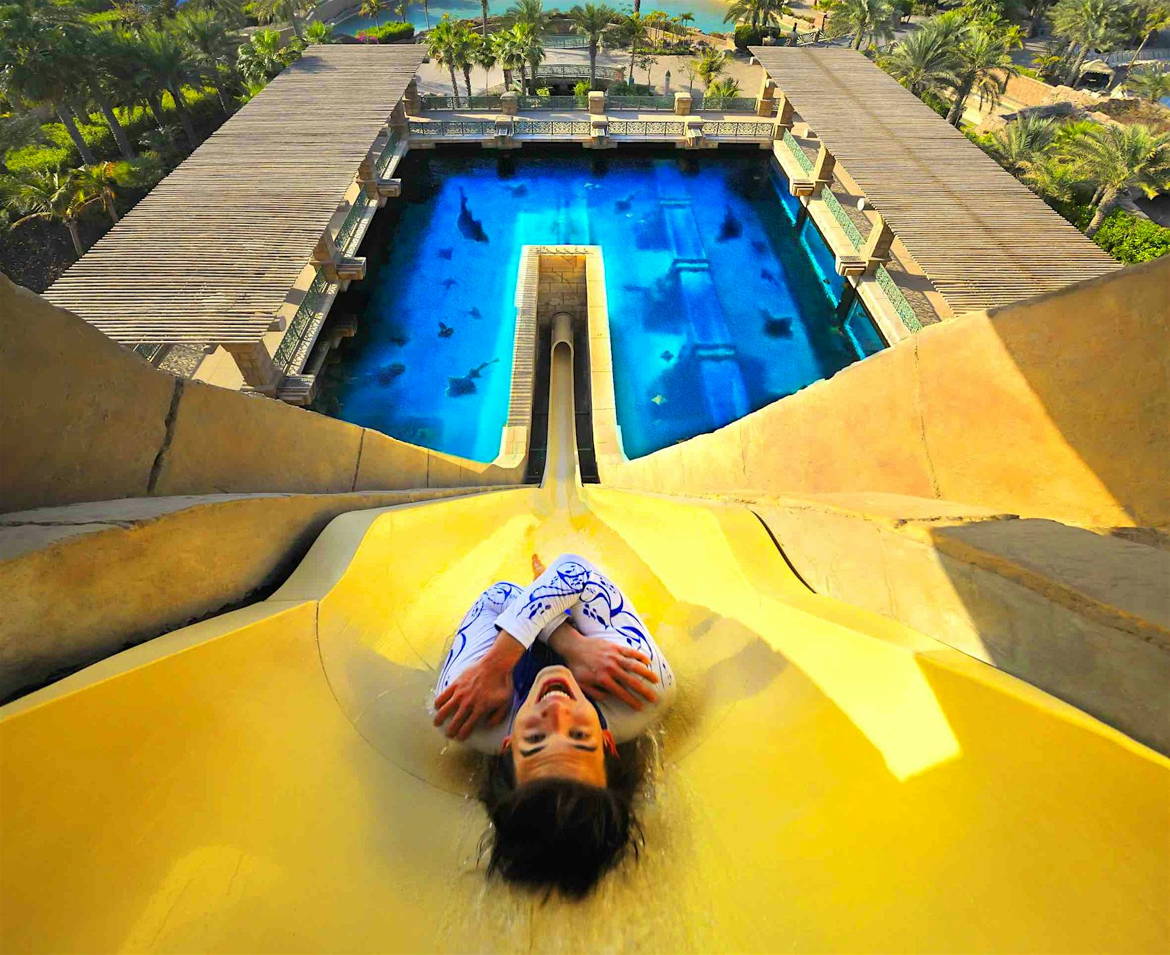 Dubai Water Park Makes A Splash As Largest In The World