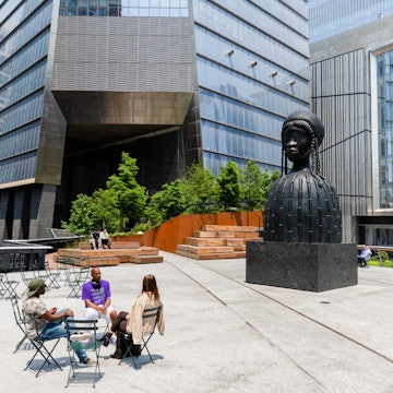 A view of the Spur, the newest section of the High Line in New York.