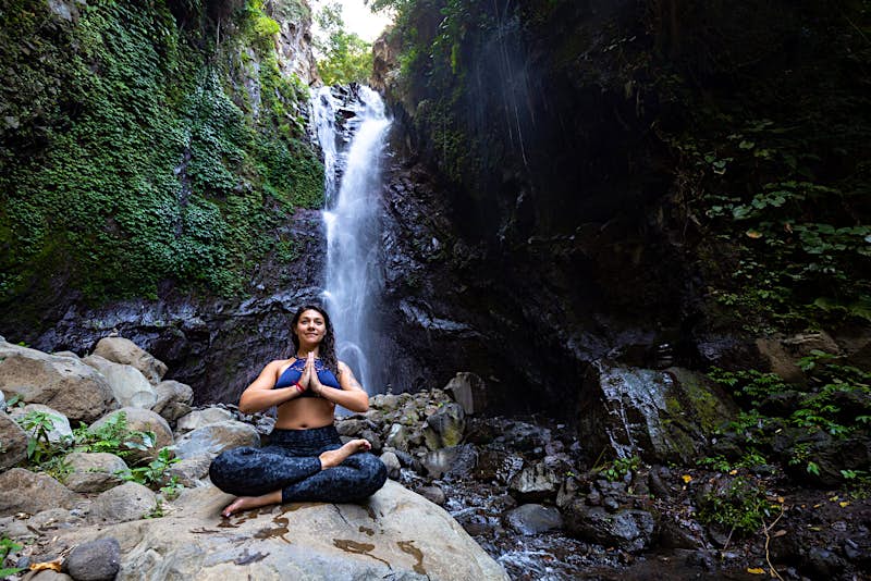 Travel News - Intrepid Travel Bali Les Village Waterfall Bali's Les Village waterfall
