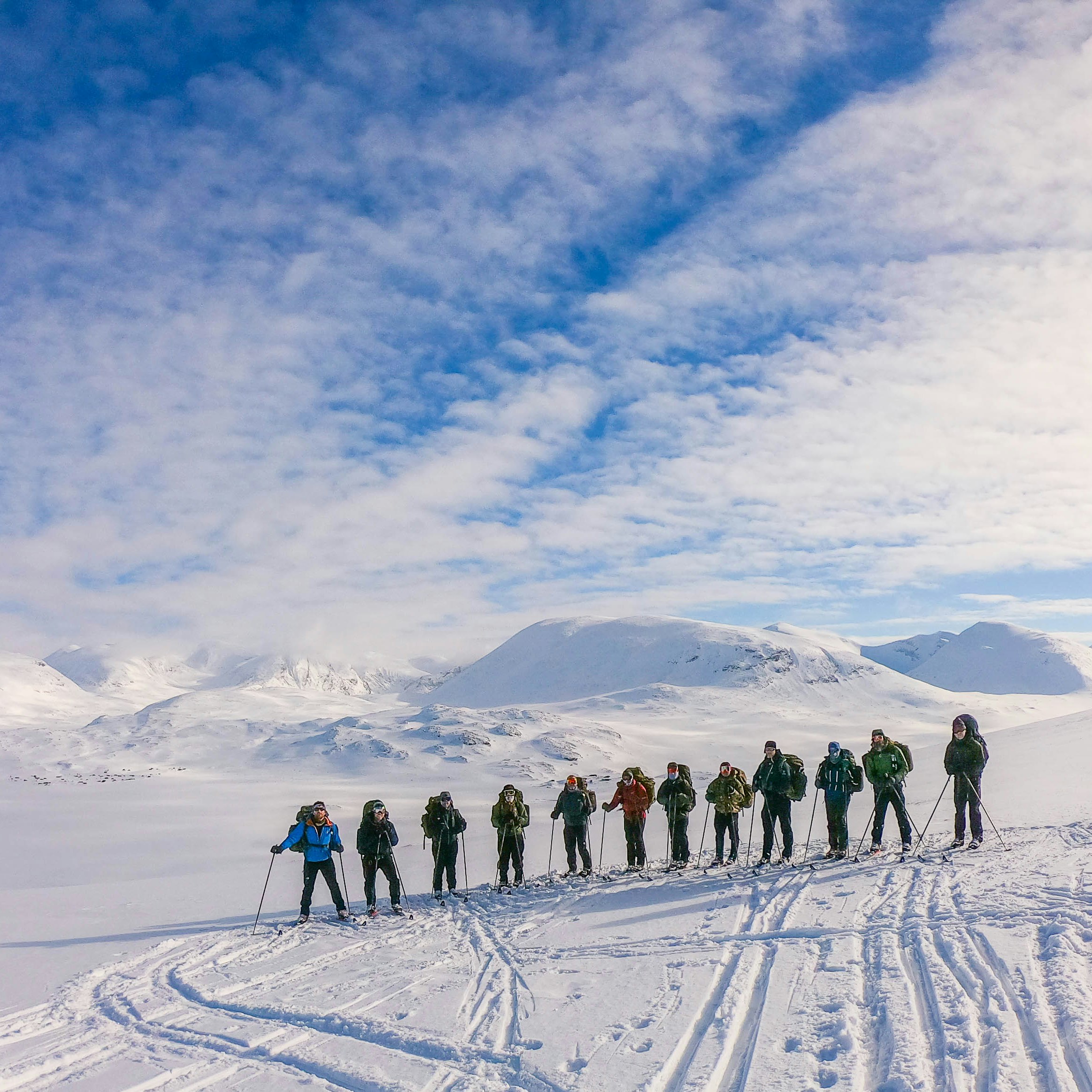 Arctic Warrior 2020 sees groups travelling from Sweden to Norway and back again.