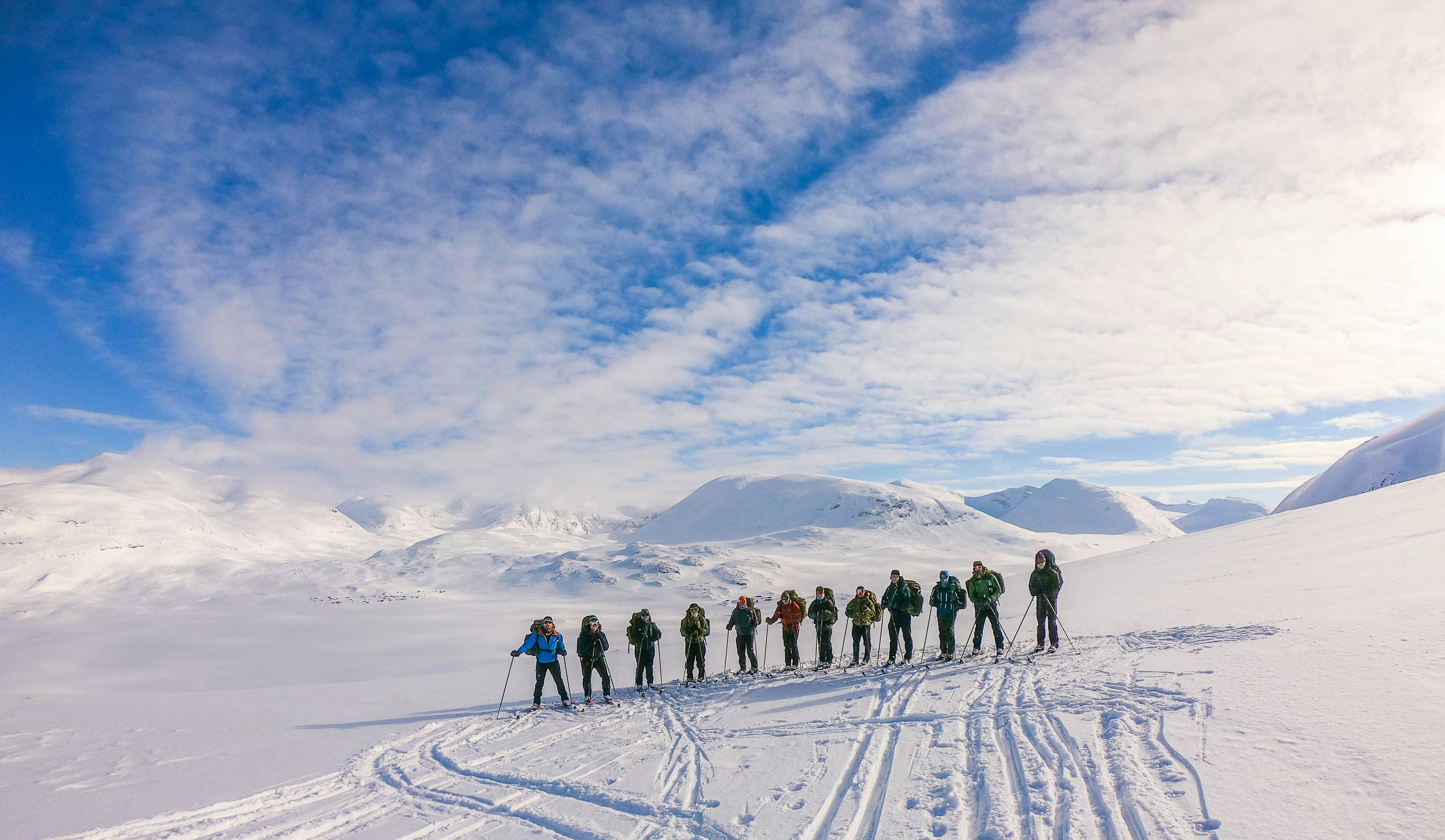 Arctic Warrior 2020 sees groups travelling from Sweden to Norway and back again.