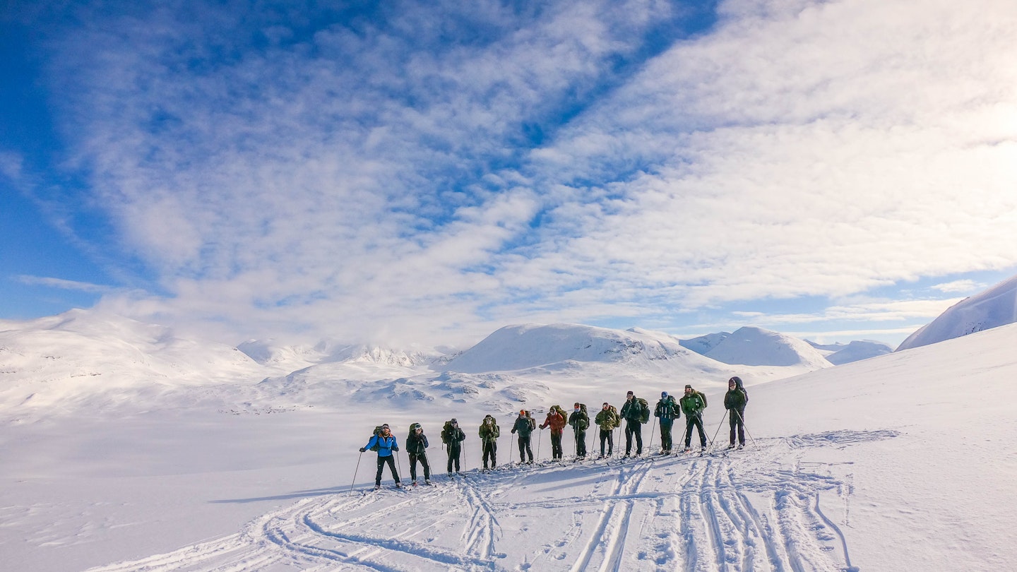 Arctic Warrior 2020 sees groups travelling from Sweden to Norway and back again.