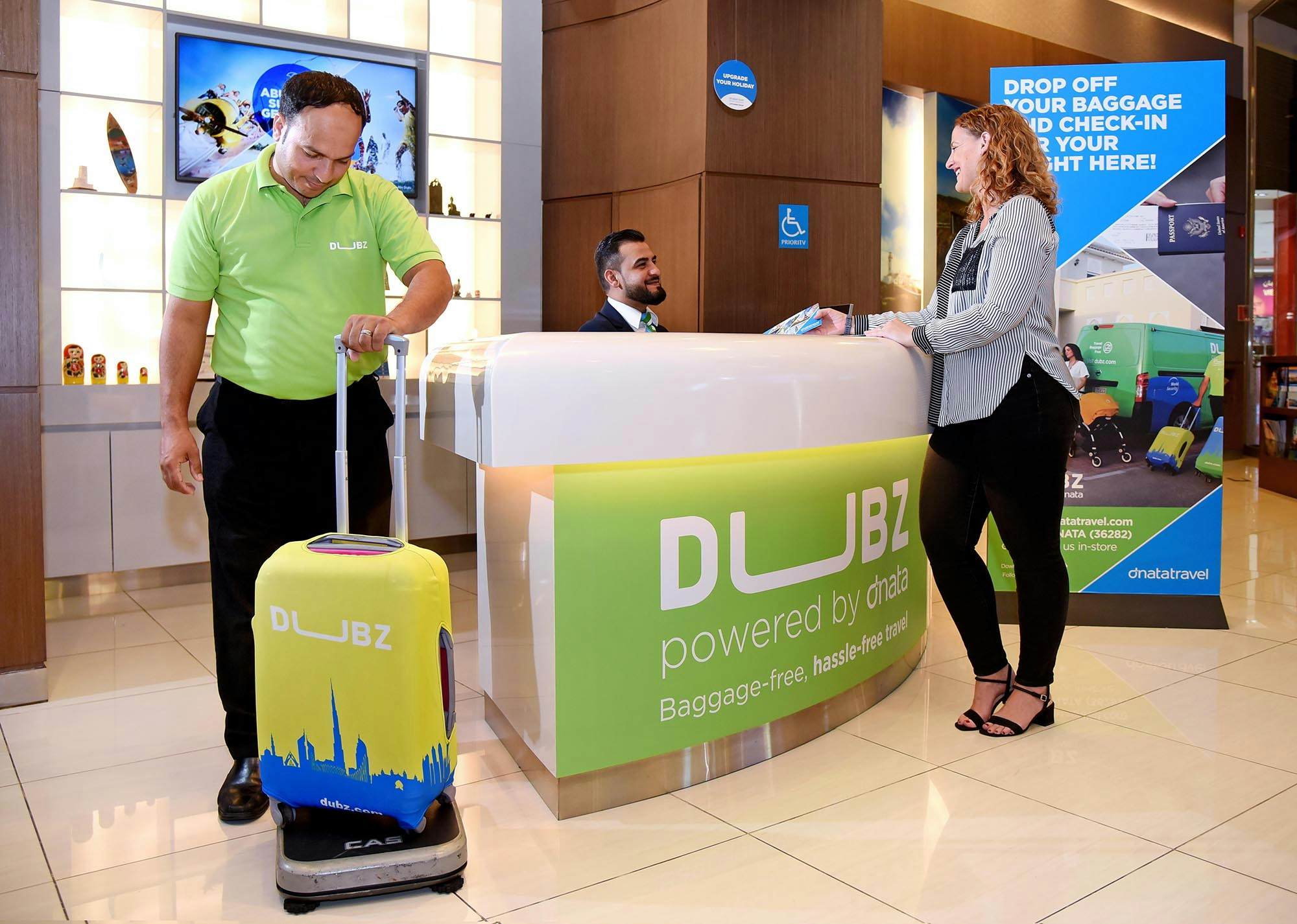 Flying from Dubai airport? Checkin for your flight from the world’s largest mall Lonely