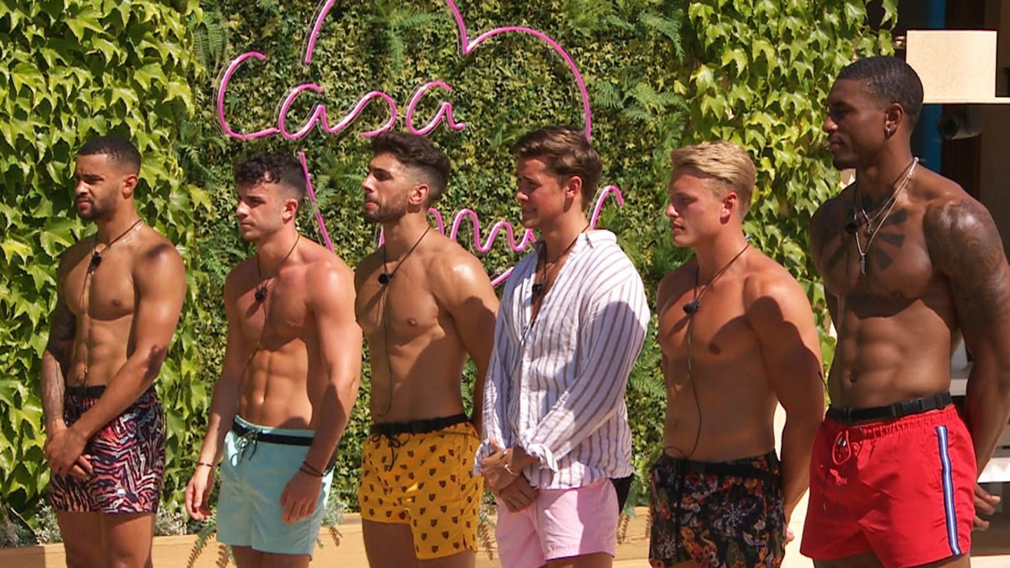 Six new boys arriving to Casa Amor on Love Island.