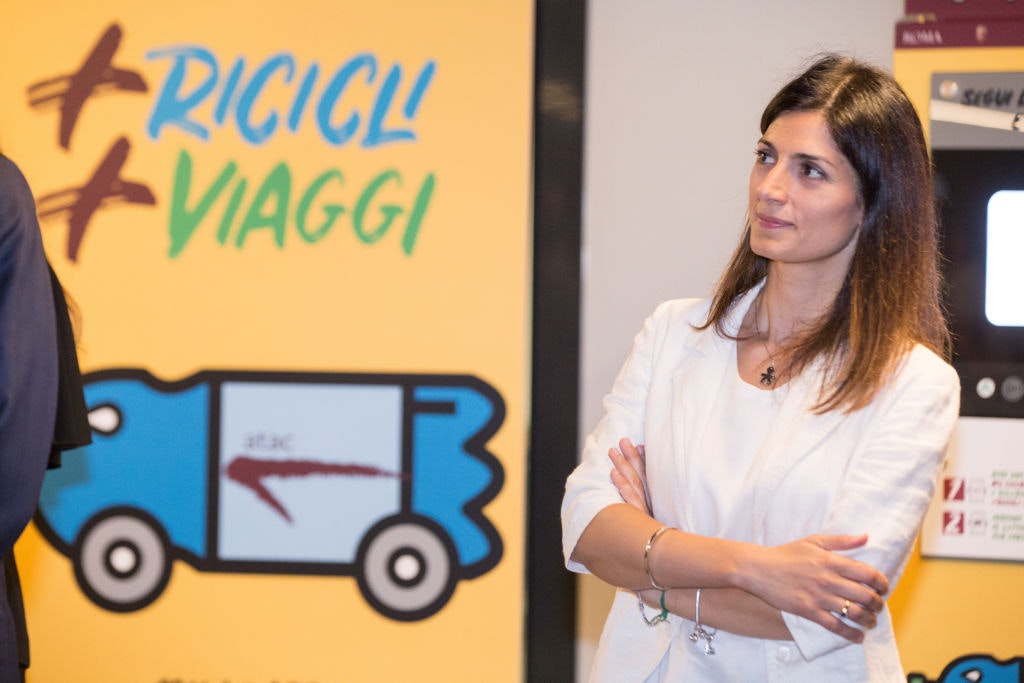 Travel News - Mayor of Rome Virginia Raggi presents the Atac campaign for