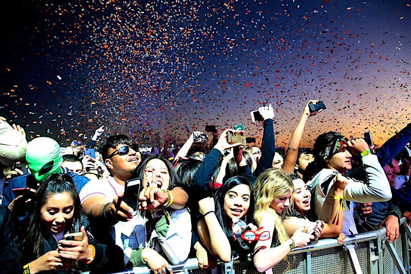 Travel News - Mala Luna Music Festival concertgoers at Mala Luna Music Festival