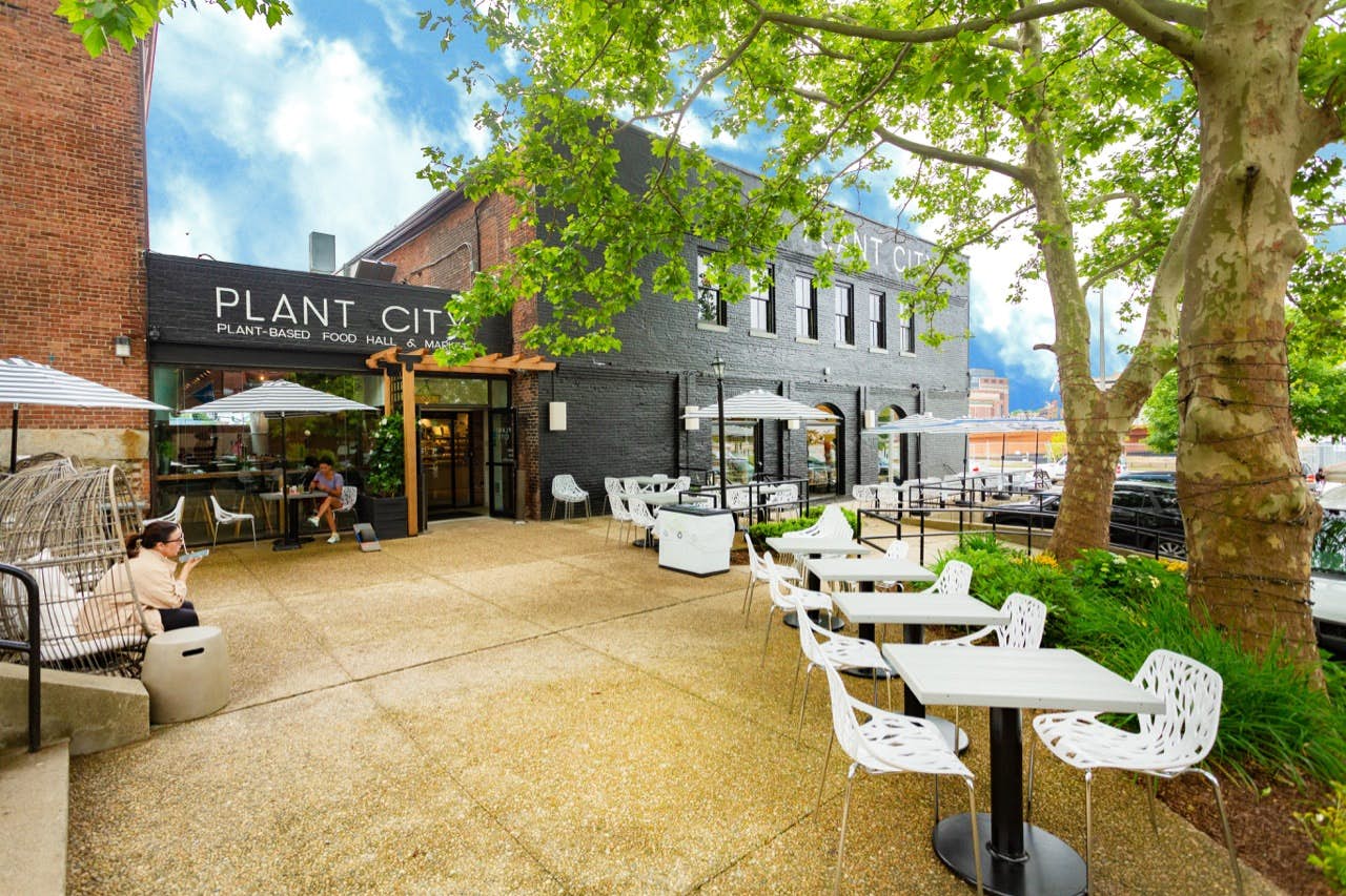 A vegan food hall has opened in Providence, Rhode Island