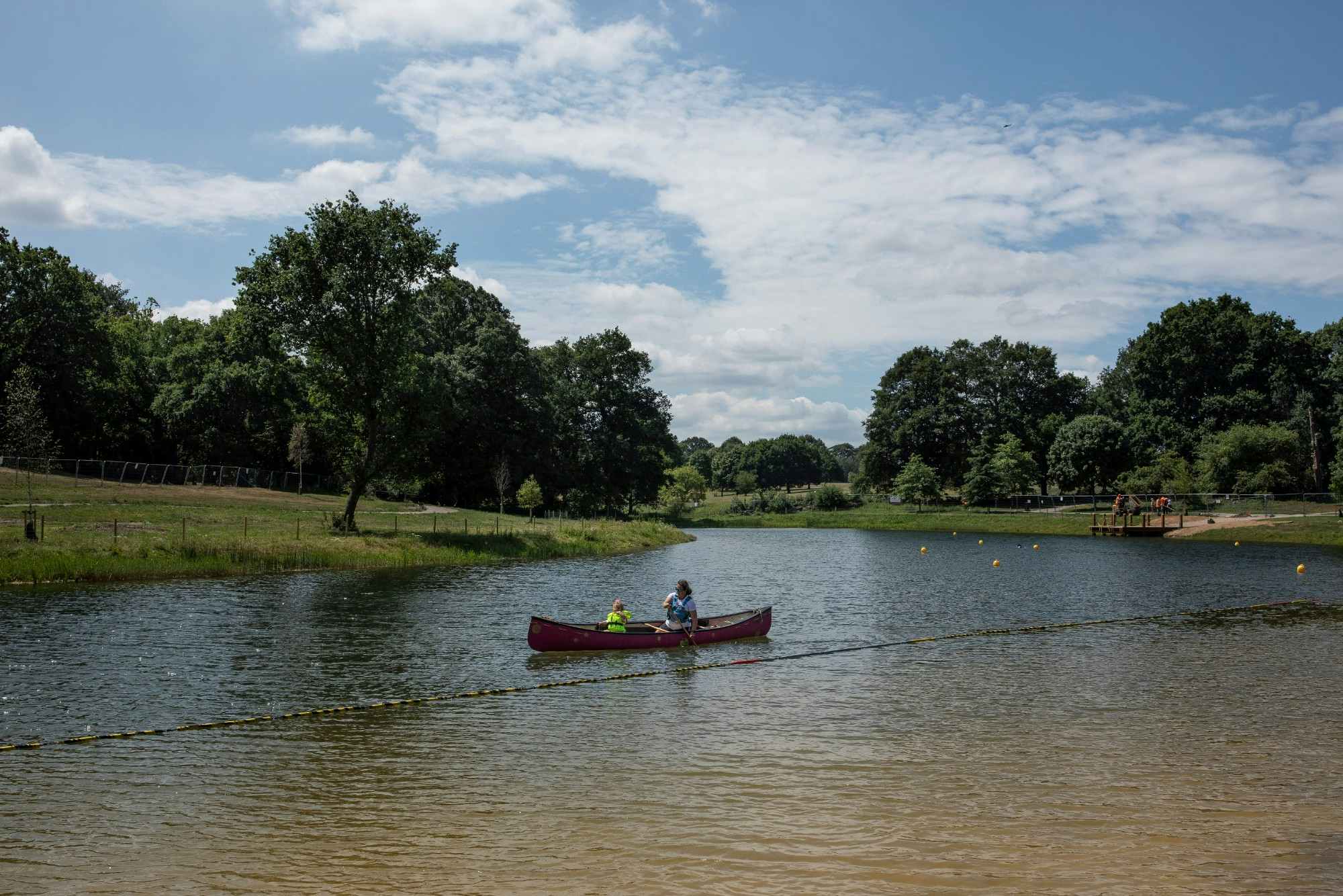 A beautiful wild swimming pond has opened in South London