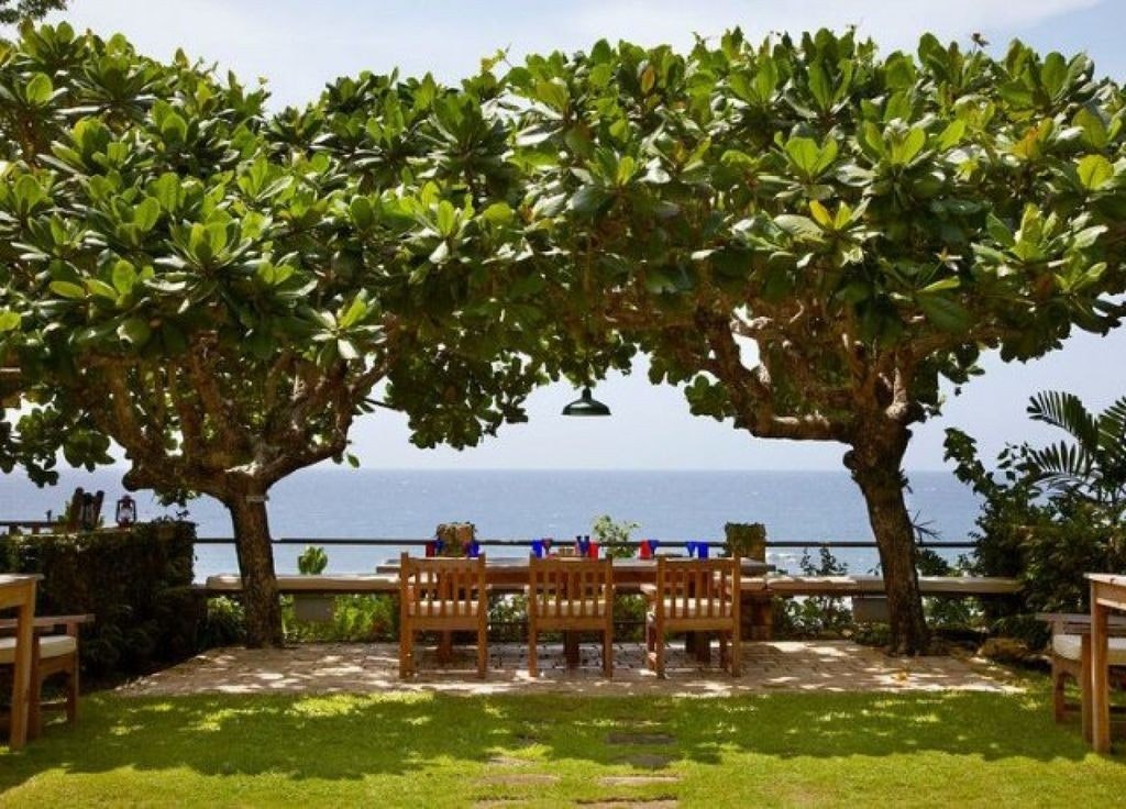 The garden of the Jamaican villa where writer Ian Fleming created James Bond
