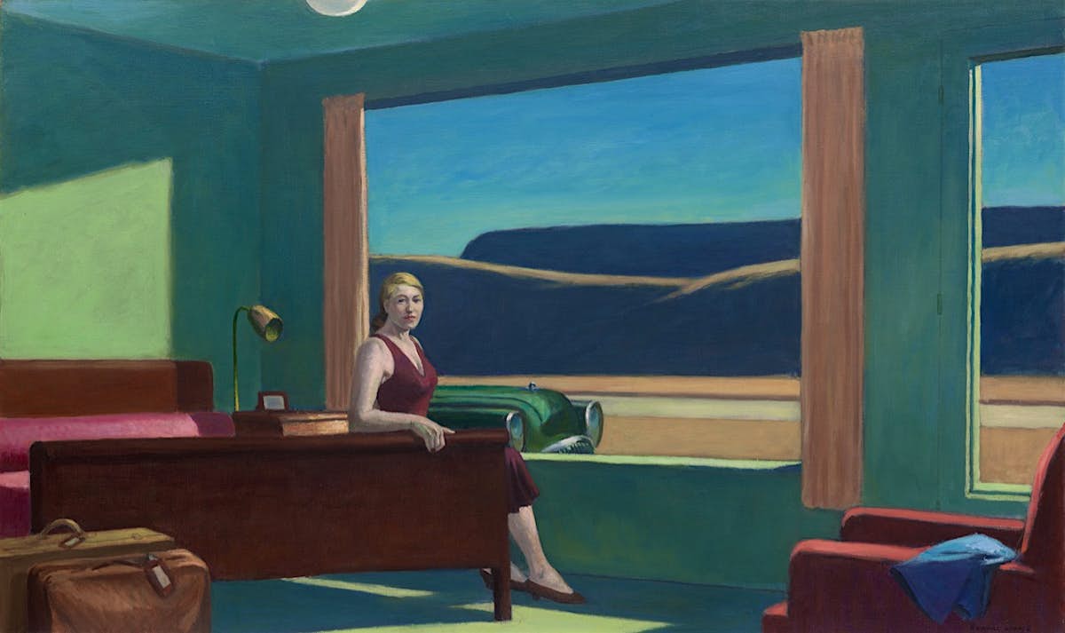 Spend a night in an Edward Hopper painting Lonely
